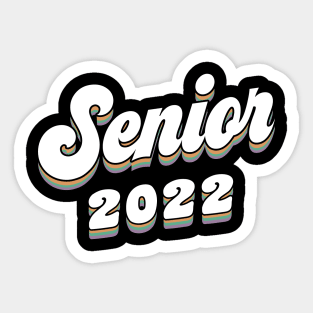 Seniors Class of 2022. Sticker